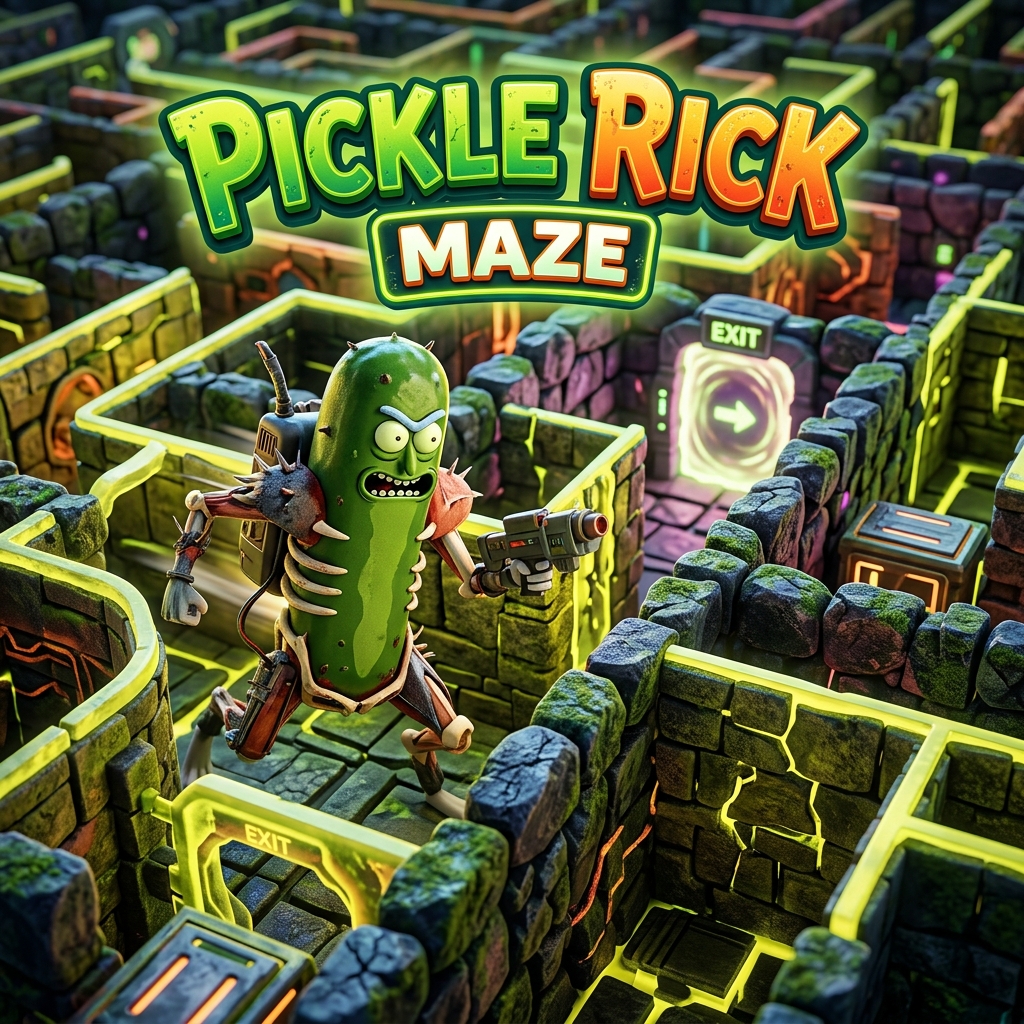 Pickle Rick Maze